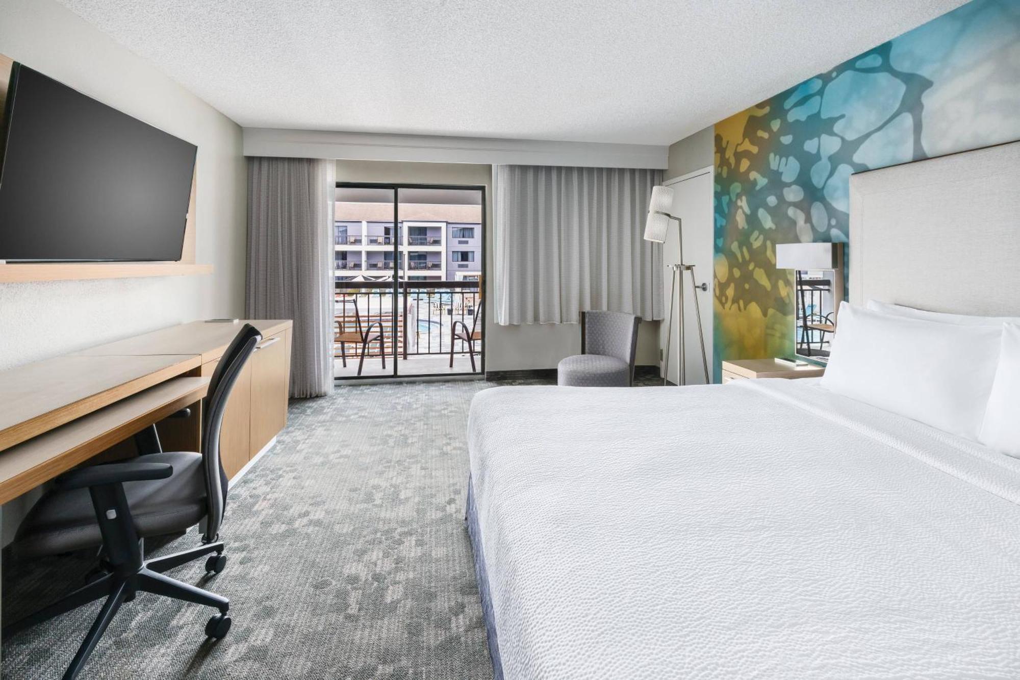 Courtyard By Marriott Orlando Lake Buena Vista At Vista Centre Exterior foto